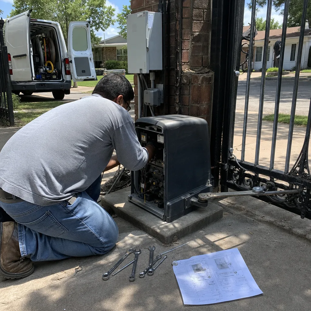 professional gate motor & opener service